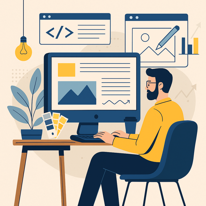 Graphics and Design Blog Banner Image