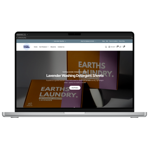 Earths Laundry Portfolio Image