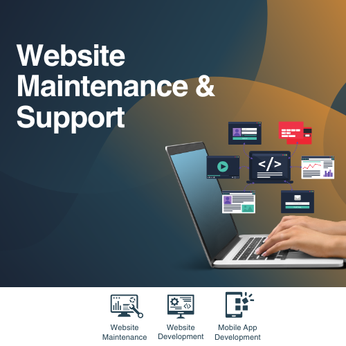 Website Maintenance & Support Service Banner